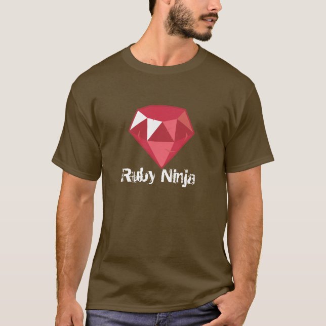 I'm a Ruby Ninja Red Shirt (Front)