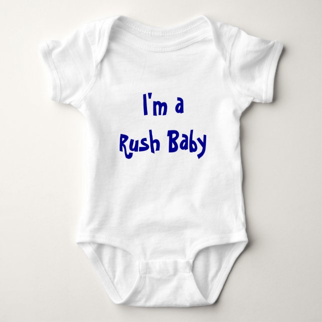 I'm a Rush Baby Bodysuit (Front)