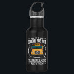 I'm A School Bus Aide Funny Back to School Stainless Steel Water Bottle<br><div class="desc">I'm A School Bus Aide Funny Back to School</div>