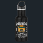 I'm A School Bus Aide Funny Back to School Stainless Steel Water Bottle<br><div class="desc">I'm A School Bus Aide Funny Back to School</div>