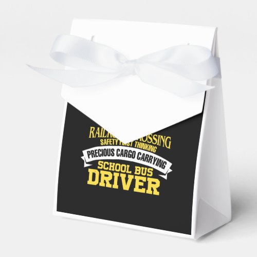 im a school bus driver back to school gift favor boxes