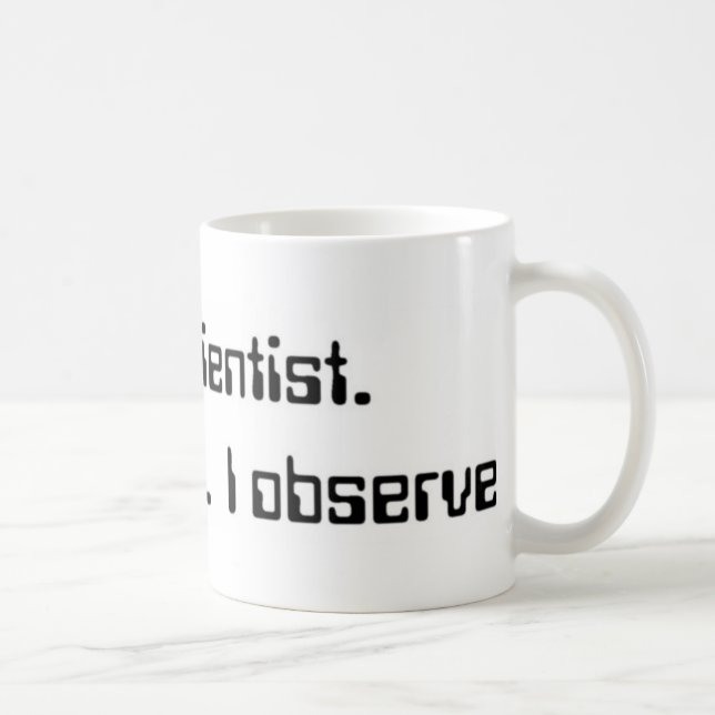 I'm a scientist. mug (Right)