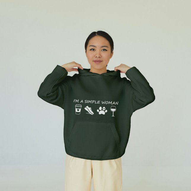 I'm a Simple Woman  Hoodie (Creator Uploaded)
