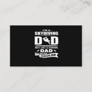 I'm A Skydiving Dad Tshirt Business Card at Zazzle
