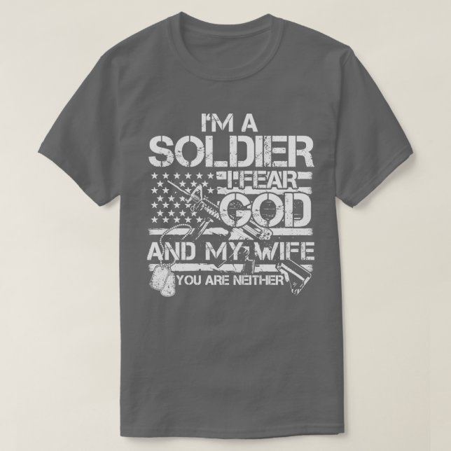Im a Soldier T-Shirt (Design Front)