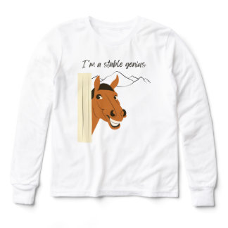 I'm a Stable Genius Tri-Blend Shirts
