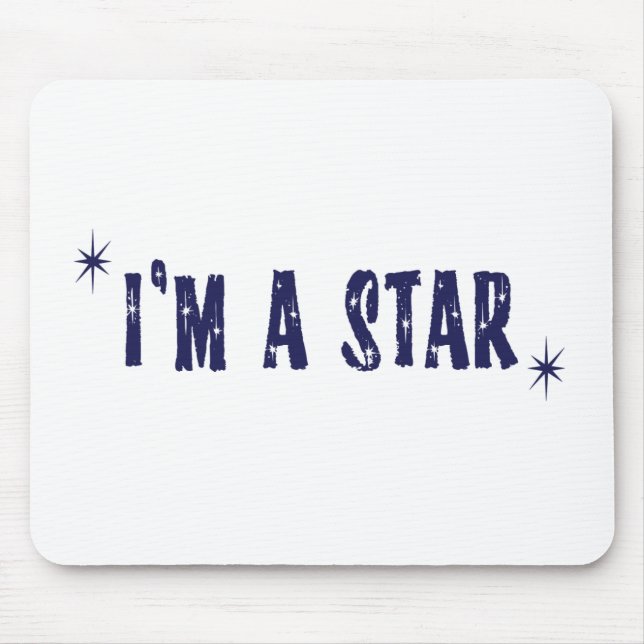 I'm a star mouse pad (Front)