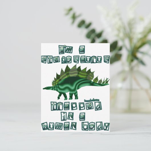 I'm a Stegosaurus (Standing Front)