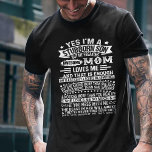 I'm A Stubborn Son But My Freaking Awesome Mom T-Shirt<br><div class="desc">I'm A Stubborn Son But My Freaking Awesome Mom Love Me Funny graphic design for Son,  Family,  Friends,  Women,  Men,  Kids,  Boys,  Girls,  Mom,  Dad,  Mother,  Father,  Sister,  Aunt,  Wife,  Husband,  Uncle,  Mommy,  Mama,  Daddy,  Papa.</div>