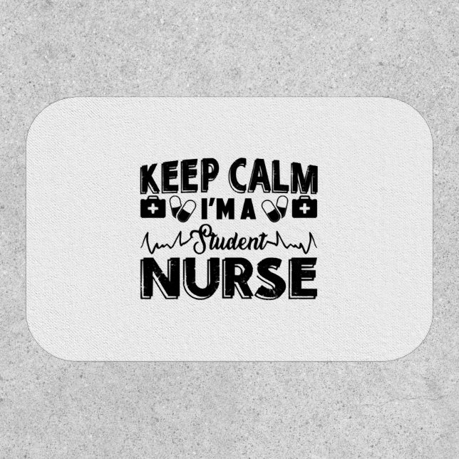 I'm A Student Nurse Patch (Front)