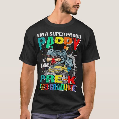 Im A Super Proud Pappy Of An Awesome Pre_K 2023 G T_Shirt