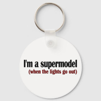 I'M A Supermodel Keychain