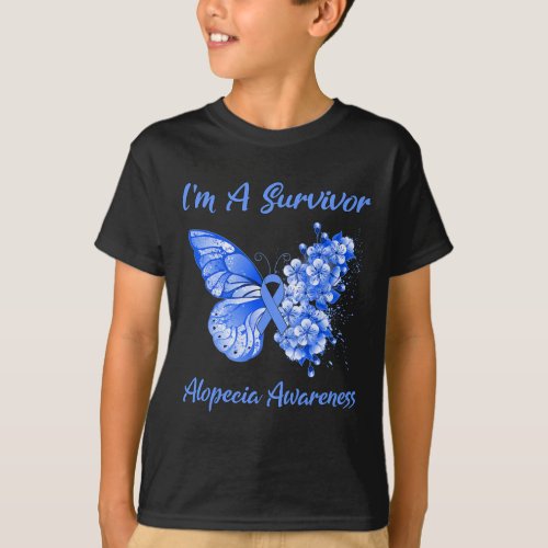 Im A Survivor Alopecia Awareness 1  T_Shirt