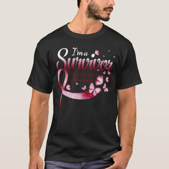 I'm A Survivor Antiphospholipid Syndrome Awareness T-Shirt (Front)