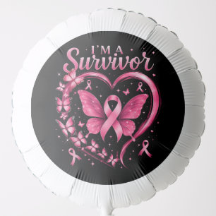 I'm A Survivor Breast Cancer Awareness Balloon
