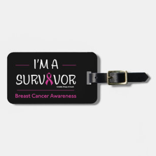 I'm a Survivor...Breast Cancer Luggage Tag