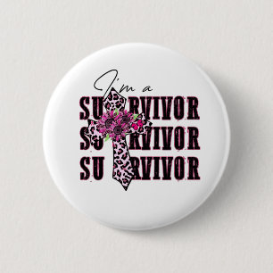 I'm a survivor button