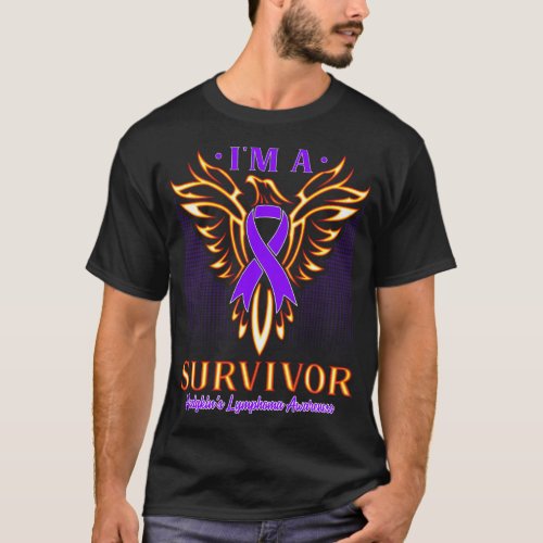 Im A Survivor Hodgkins Lymphoma Awareness Phoenix  T_Shirt