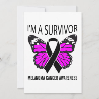 I'm A Survivor Melanoma Cancer Awareness Save The Date