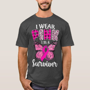 I'm A Survivor Pink Ribbon Breast Cancer Awareness T-Shirt