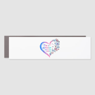 I'm A Survivor Thyroid Cancer Awareness Car Magnet