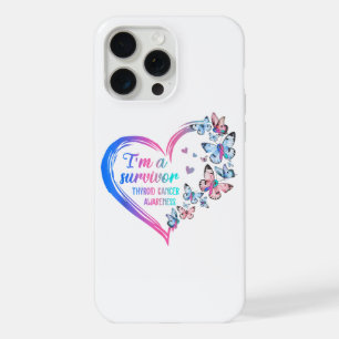  I'm A Survivor Thyroid Cancer Awareness iPhone 15 Pro Max Case