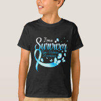 I'm A Survivor Type 1 Diabetes Awareness Butterfly