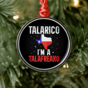 I'm A Talafreako James Talarico 2026 Texas Metal Ornament