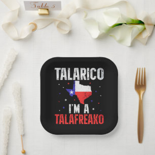 I'm A Talafreako James Talarico 2026 Texas Paper Plates
