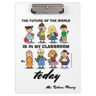 I'm a Teacher. Custom Gift  Clipboard