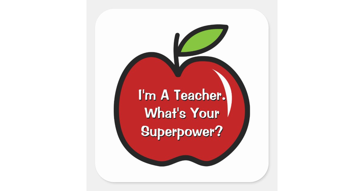 I Teach What\u2019s Your Superpower Chalkboard Sign