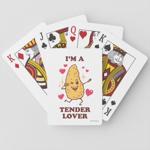 Im A Tender Lover Poker Cards