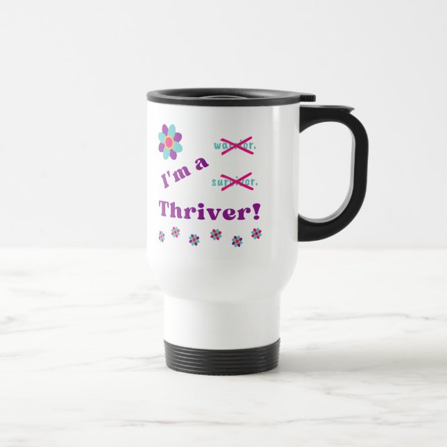 I'm a Thriver! mugs (Right)