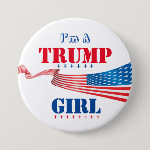 I'm a Trump Girl - Button