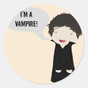 Vampire Stickers | Zazzle