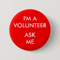 I'm A Volunteer Ask Me Red Badge Event
