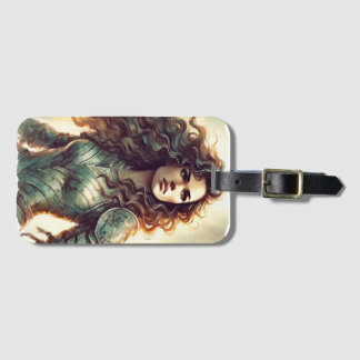 I'm a warrior luggage tag