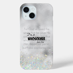 I'm a Whosoever Bible Verse Quote John 3.16 iPhone 15 Case