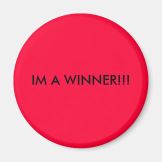 IM A WINNER!!! MAGNET