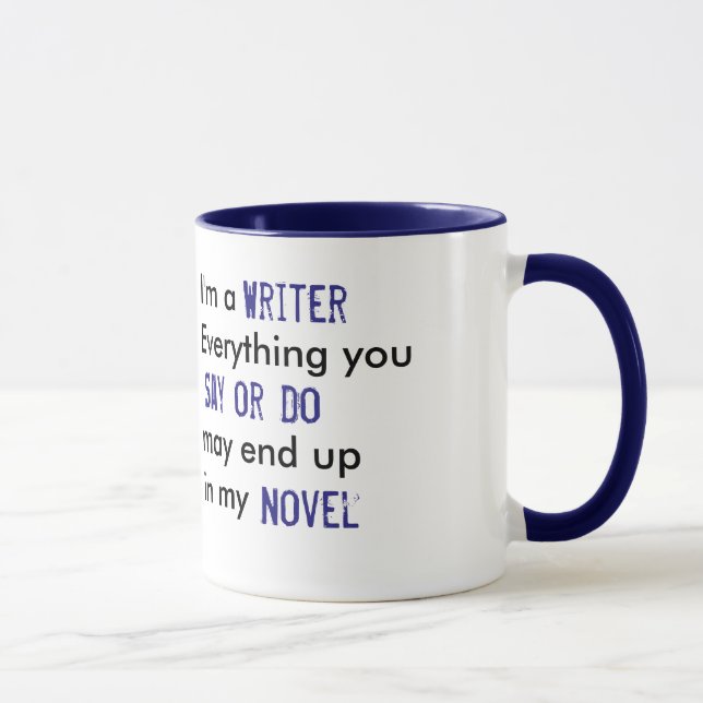 I'm a Writer Coffee Mug (Right)