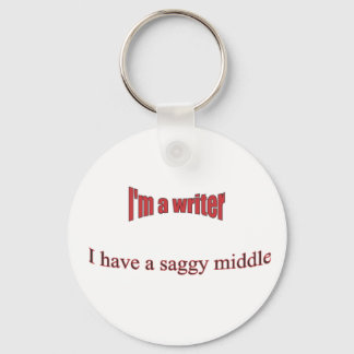 I'm a writer keychain