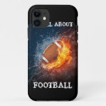 I&#39;m All About Football Iphone 11 Case at Zazzle