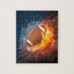I&#39;m All About Football Jigsaw Puzzle at Zazzle