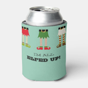 I'm All Elfed Up! Funny Christmas Elves Can Cooler