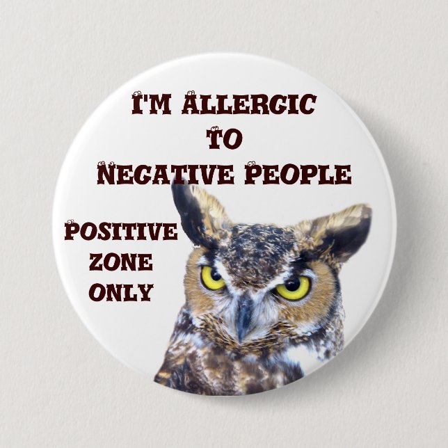 I'm Allergic_Button Button (Front)