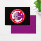 I'm allergic to fish! bookmark (Desk)