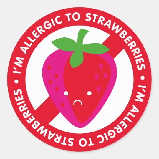 I m allergic to strawberries Strawberry allergy  Classic 