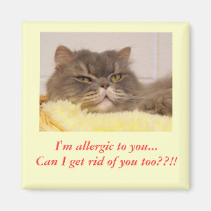 I'm allergic to you.. Magnet