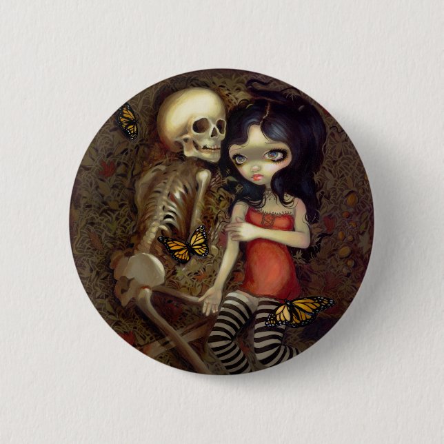 "I'm Almost With You" Button (Front)