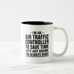 I'm an Air Traffic Controller Two-Tone Coffee Mug